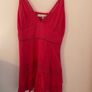 Revolve pink mini dress